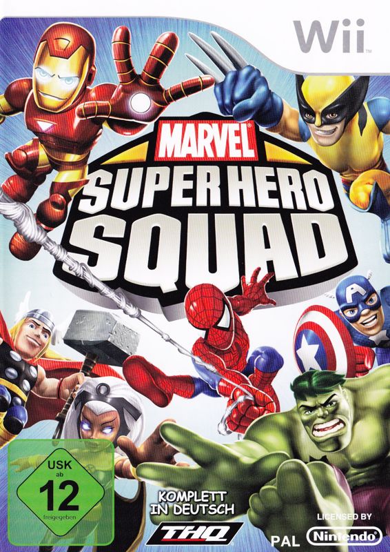 Marvel Super Hero Squad (Wii) box art