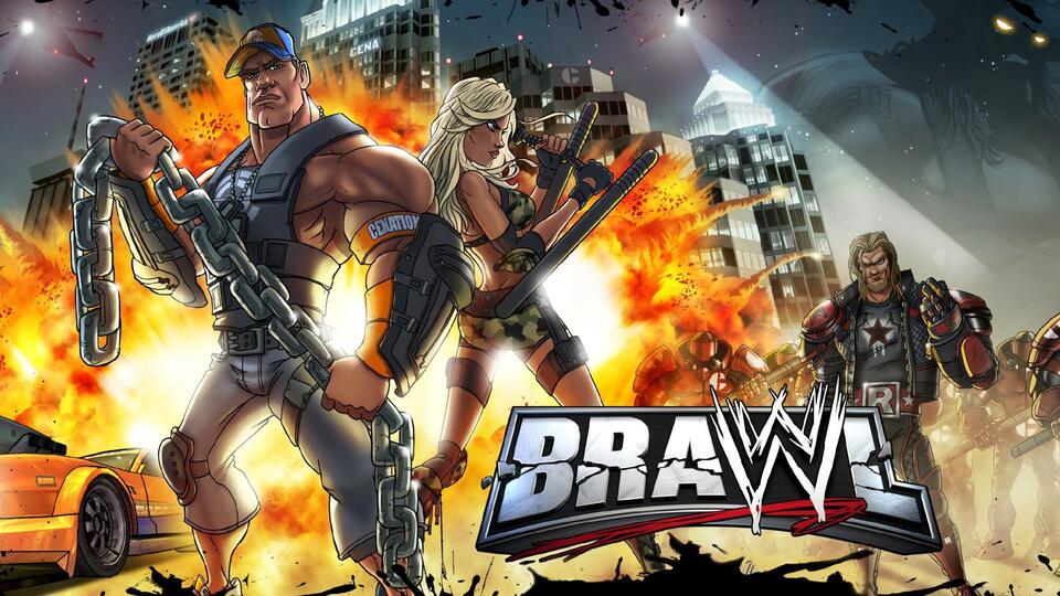 WWE Brawl key art